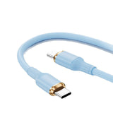 Silicone gold edged data cable
