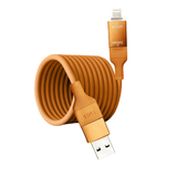 Xingyu Orange Four in One Magnetic Absorption Nano Data Cable