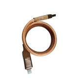 Xingyu Orange Four in One Magnetic Absorption Nano Data Cable